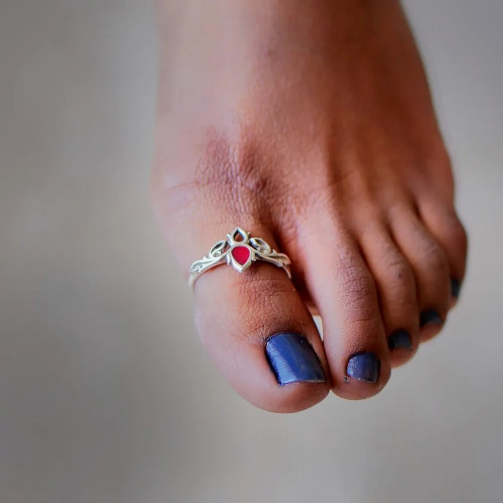 Aparajita Big Toe Ring