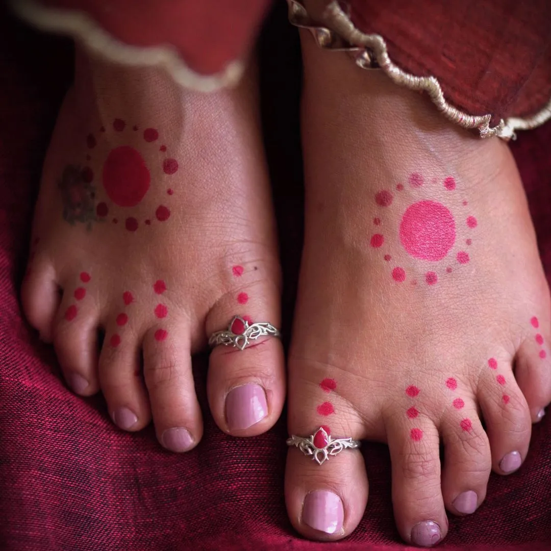 Aparajita Big Toe Ring