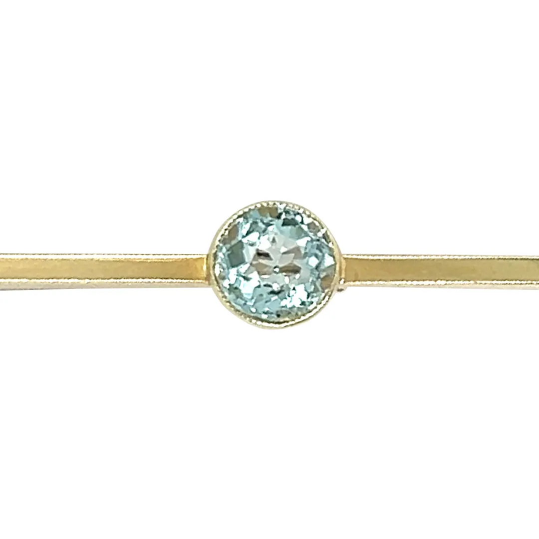 Aquamarine Stock Pin