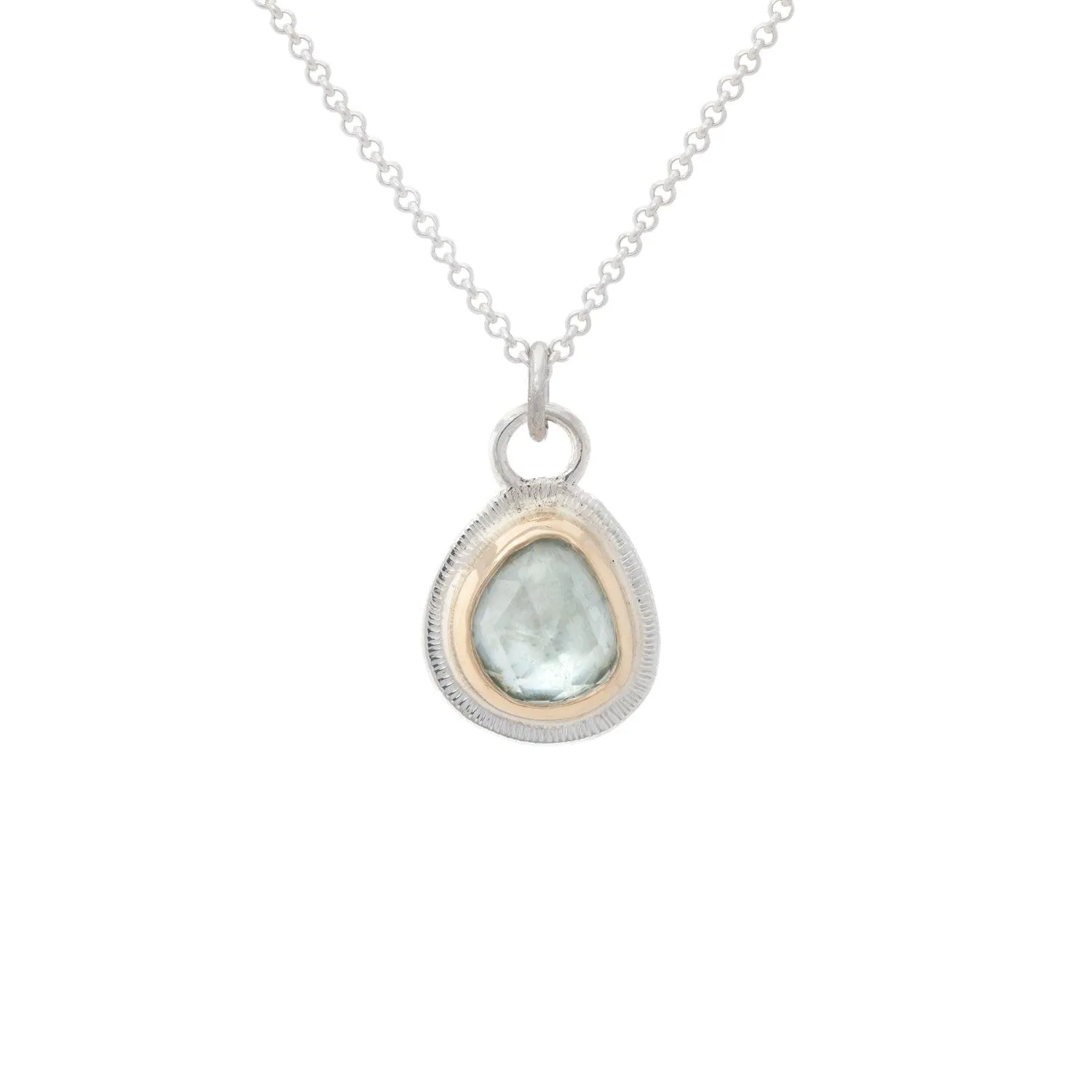 Bella - Aquamarine pendant