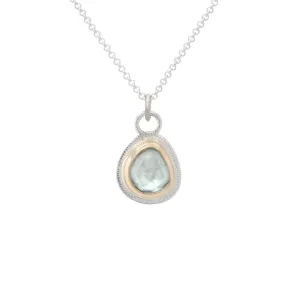 Bella - Aquamarine pendant