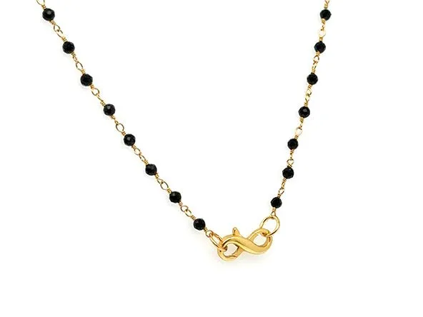 Black Onyx Rosary Chain