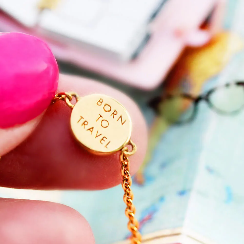 Gold Mom & Baby Globe Bracelet Bundle