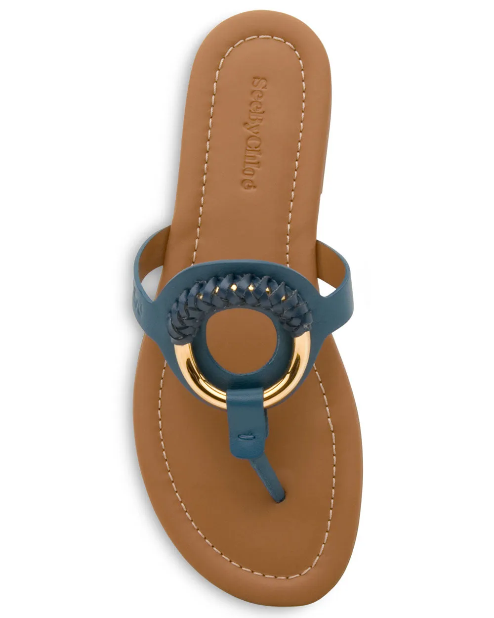 Hana Sandal in Blue