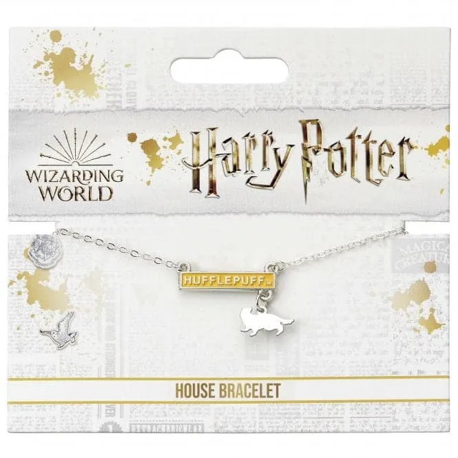 Harry Potter Hufflepuff Bar Bracelet HP000307