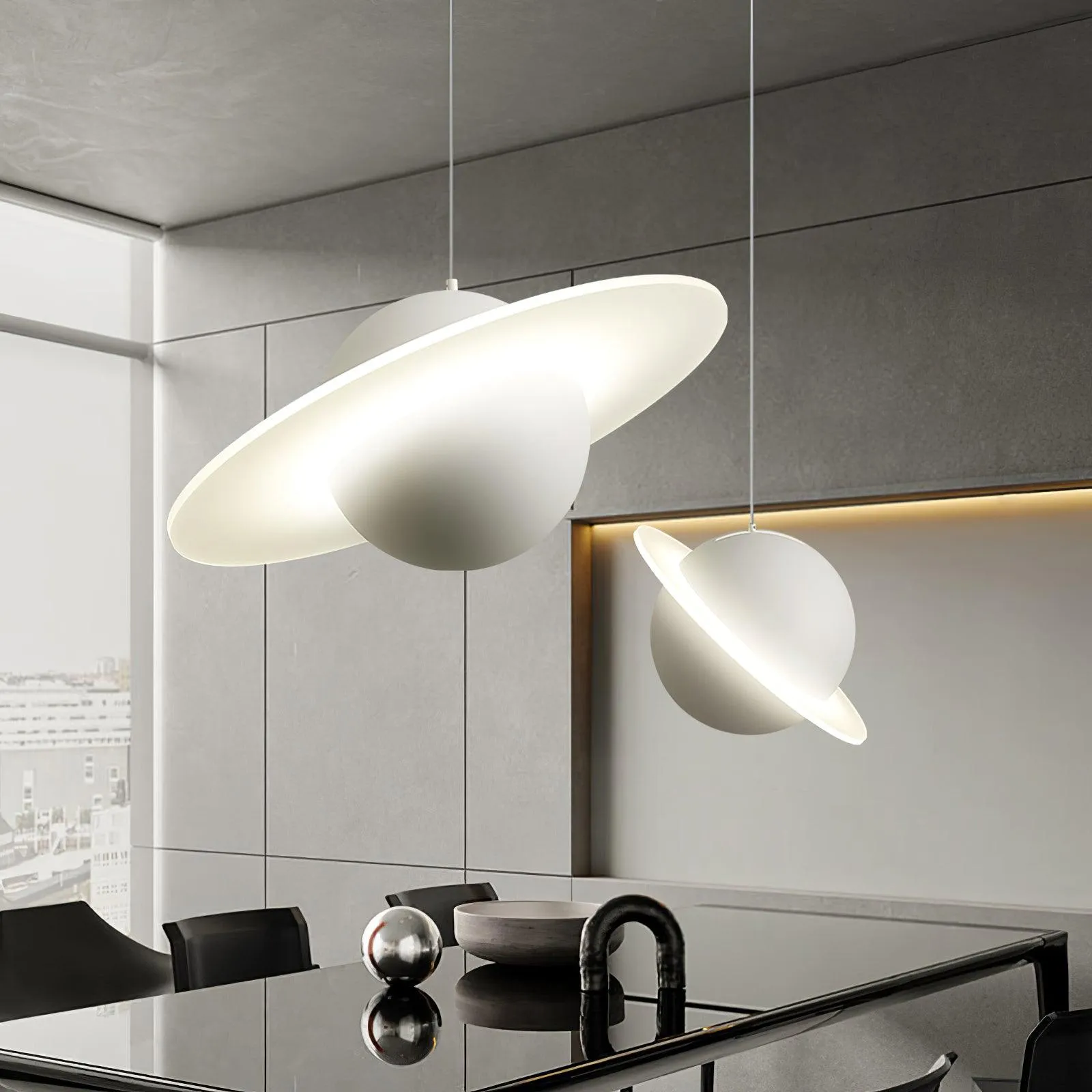 Jupiter Ring Pendant Light