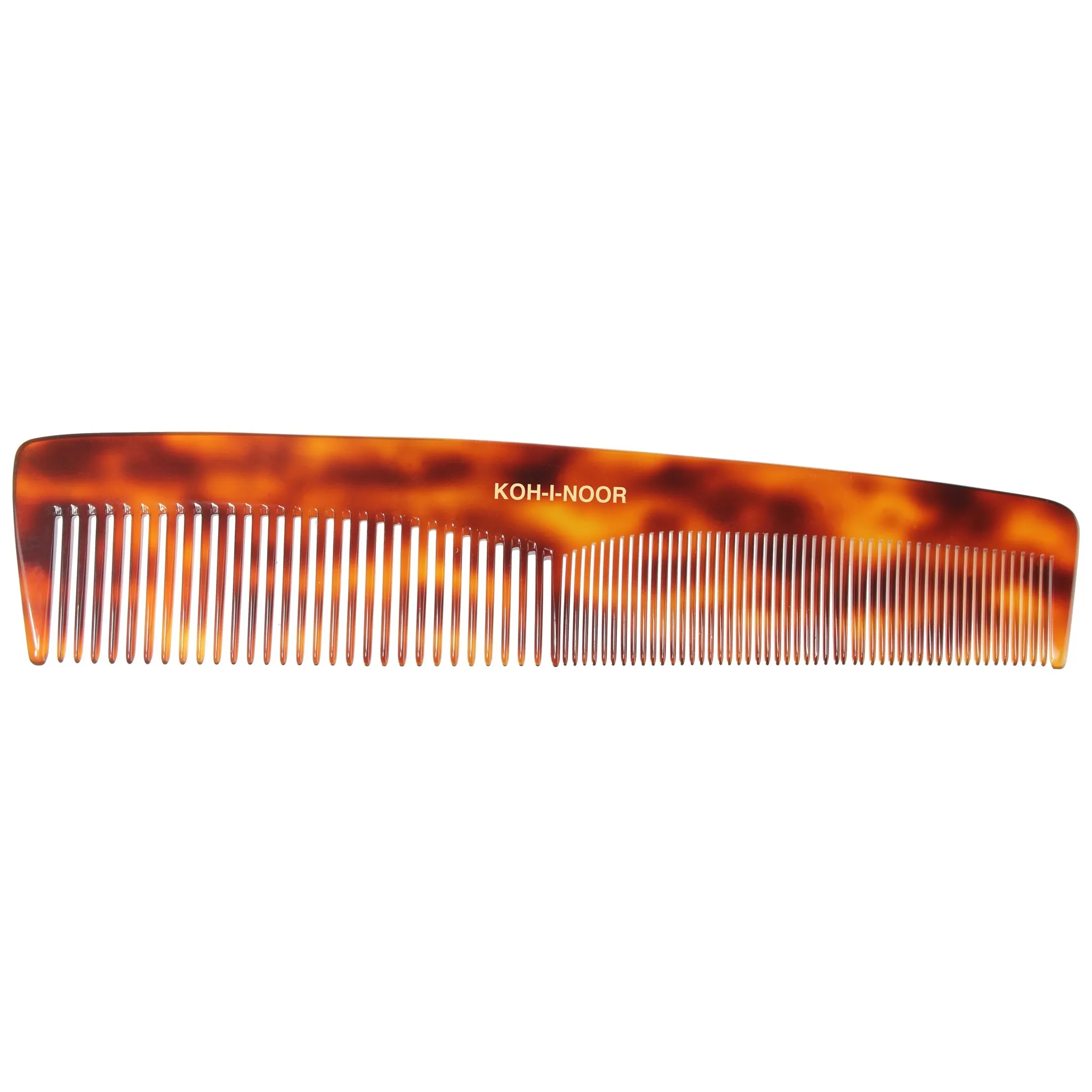 KOH-I-NOOR Tortoishell Wide And Close Spread Teeth Comb (20 x 4 cm)