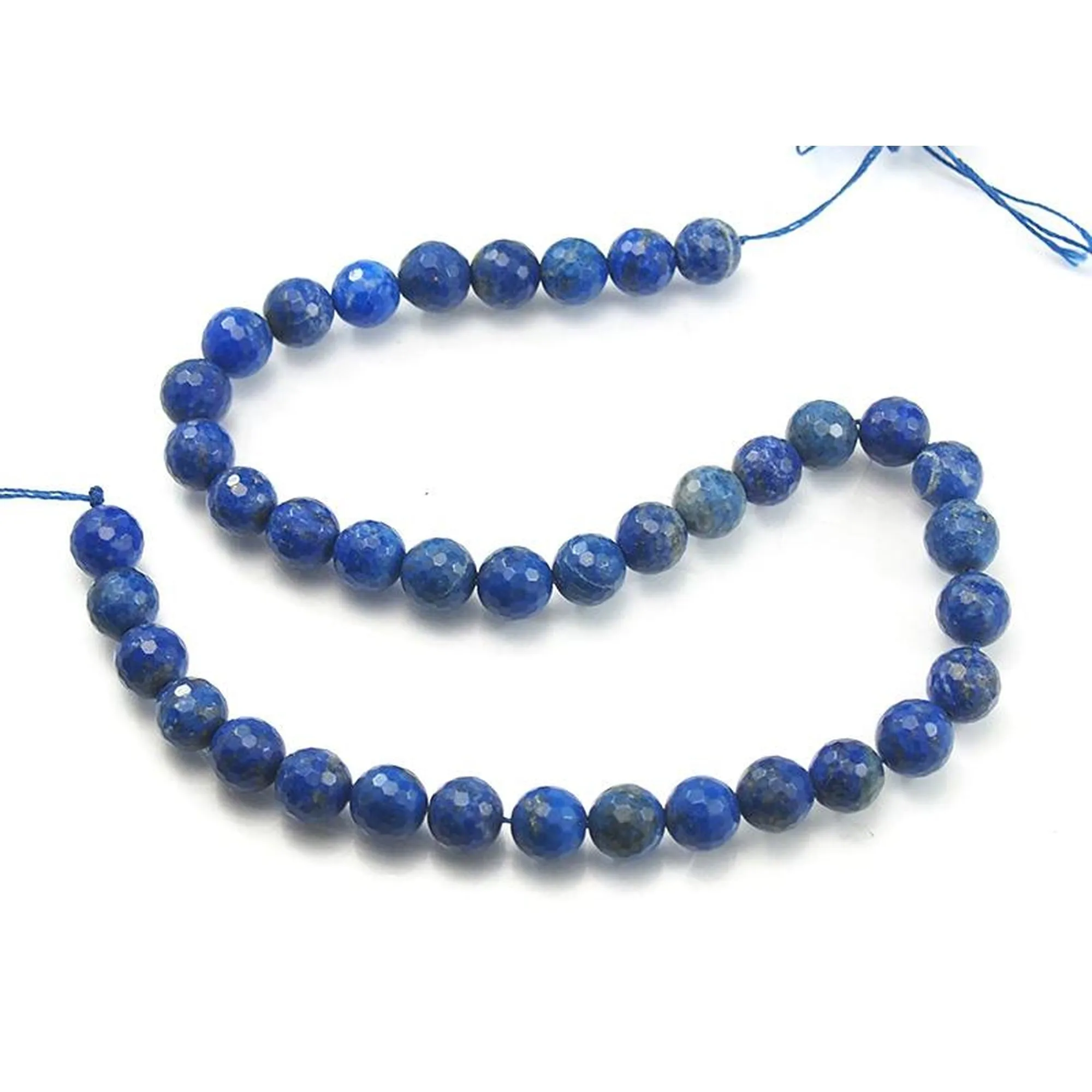 Lapis Lazuli Faceted Round 10mm Strand