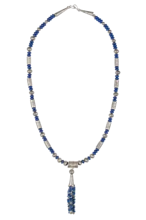 Lapis Lazuli Tassel Necklace