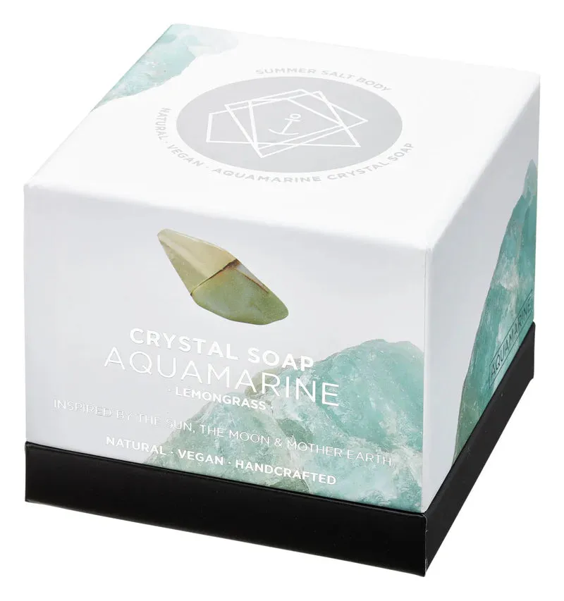 Lemongrass Crystal Soap - Aquamarine