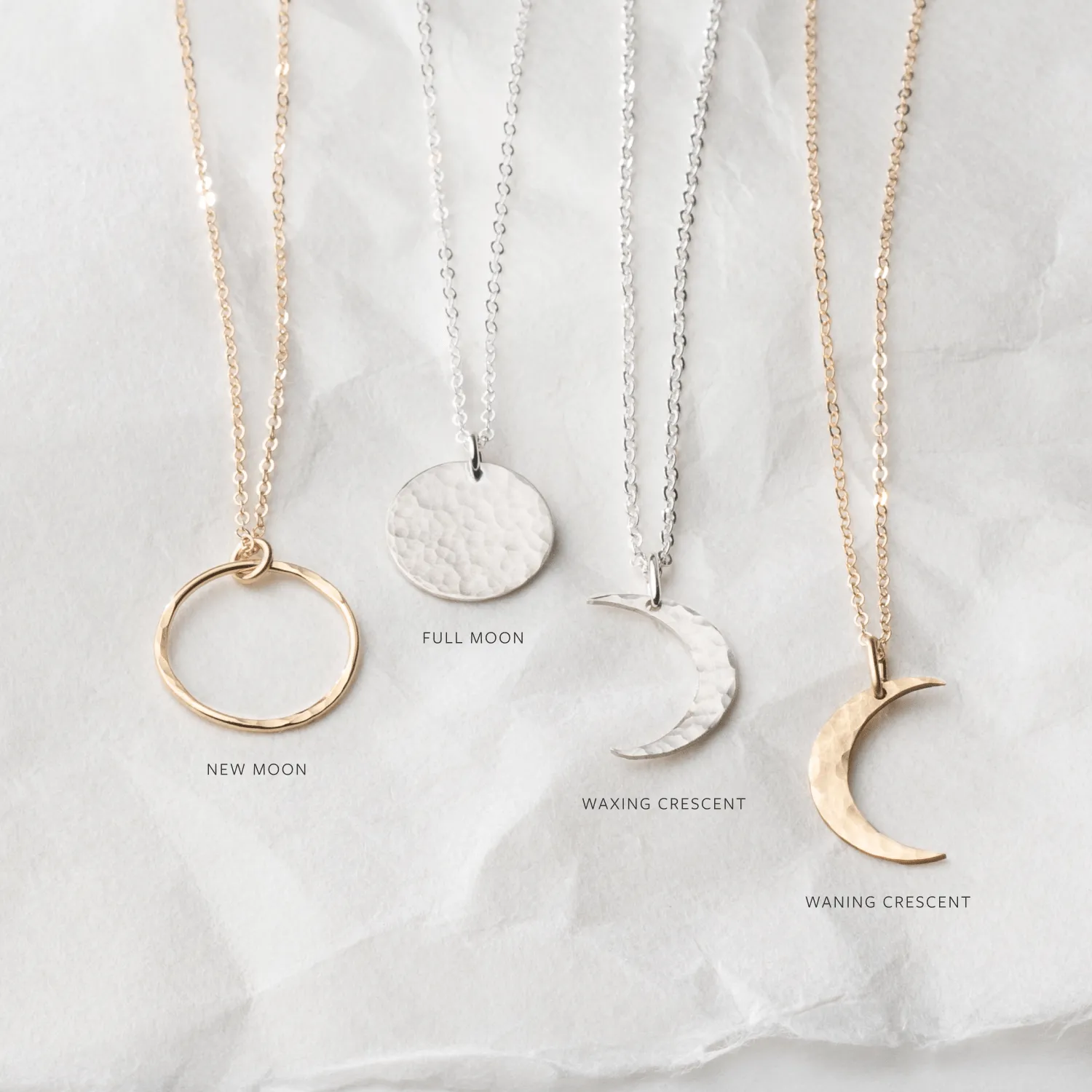 Lunar Phase Necklace