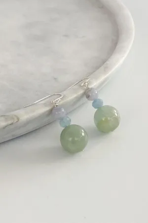 Melissa Earring | Aquamarine