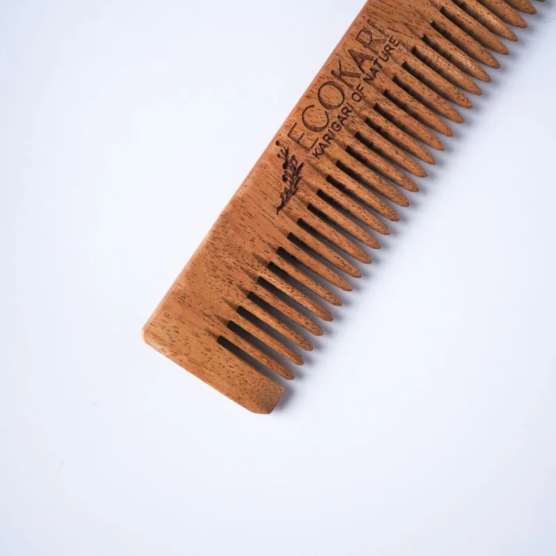 Men's Neem Wooden Pocket Comb