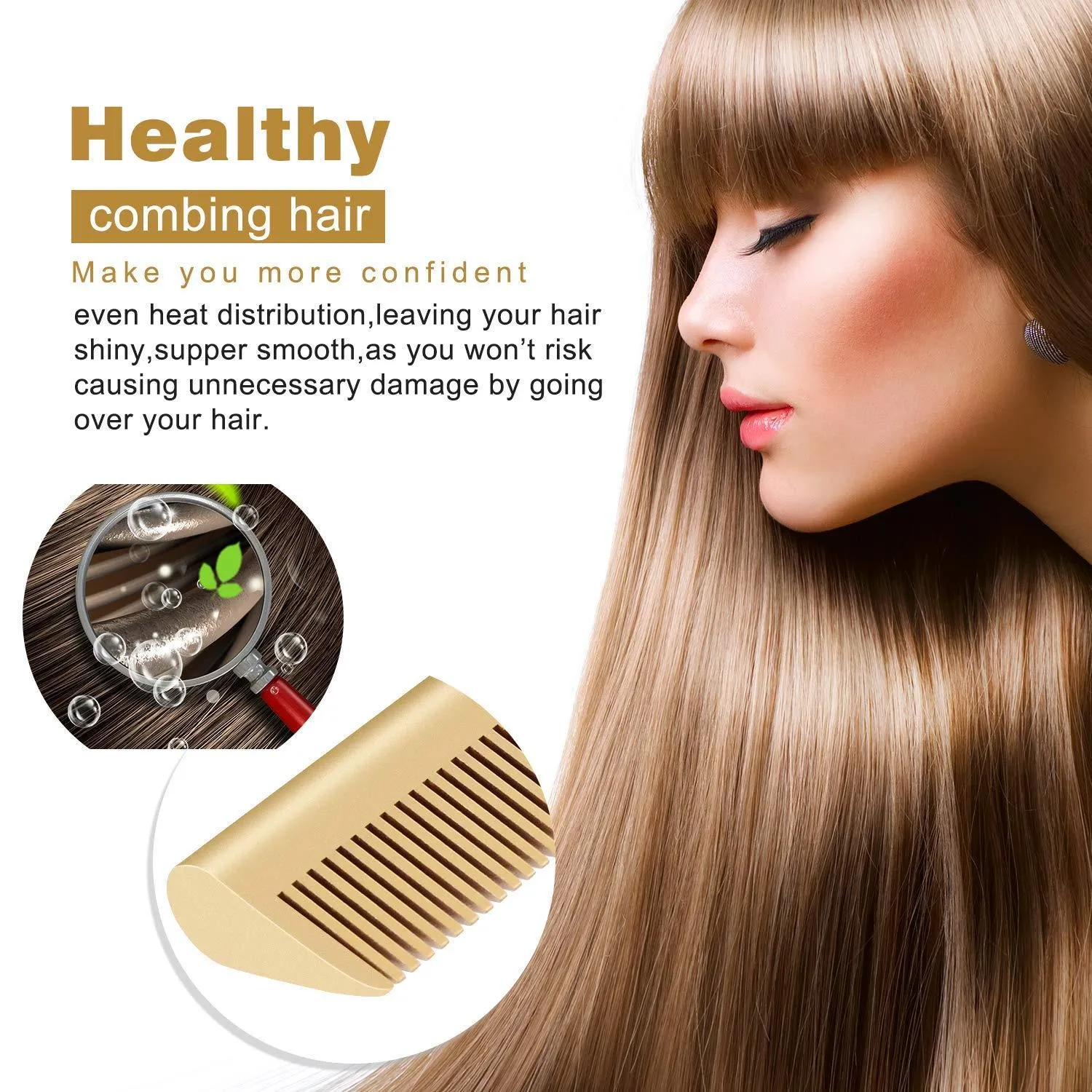 Multifunctional Hair Straightening Comb