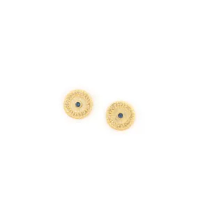 NAOMIE Round Stud Post Earring