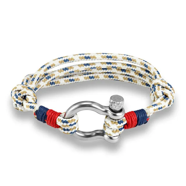 Navy style bracelet