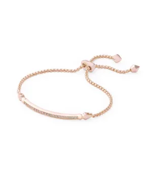 Ott Adjustable Chain Bracket In Rose Gold