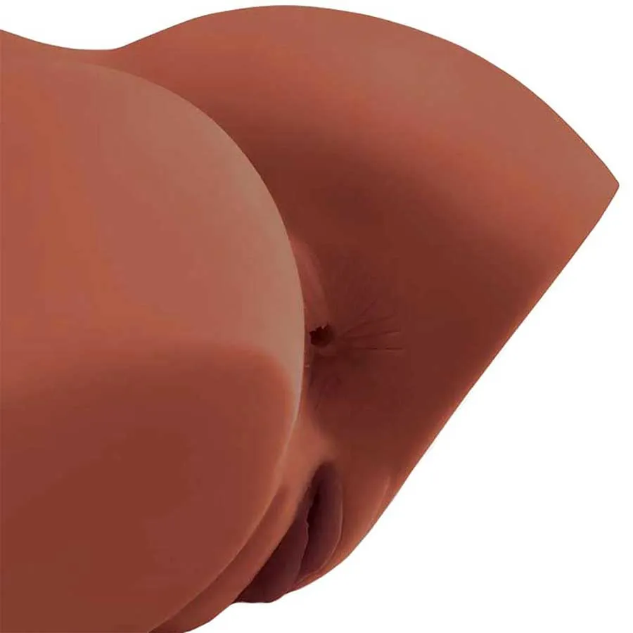 PDX Plus Perfect 10 Realistic Sex Doll Torso Brown by Pipedream Products