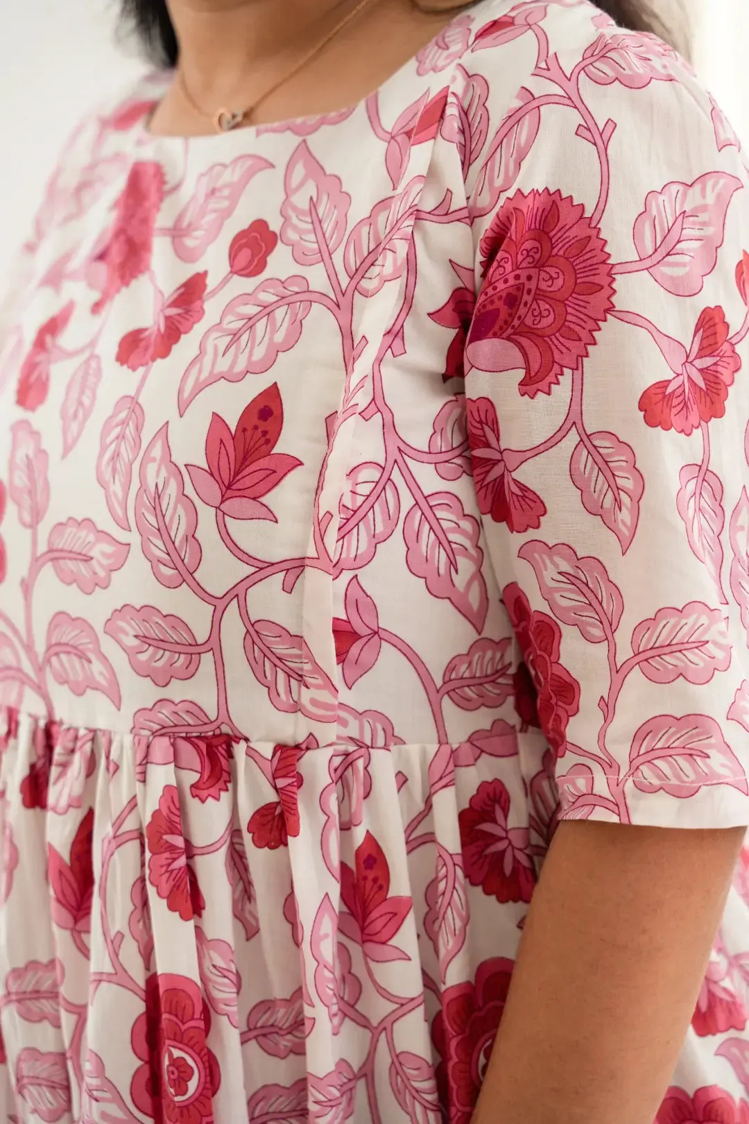 Peony Tony Maternity Feeding Dress