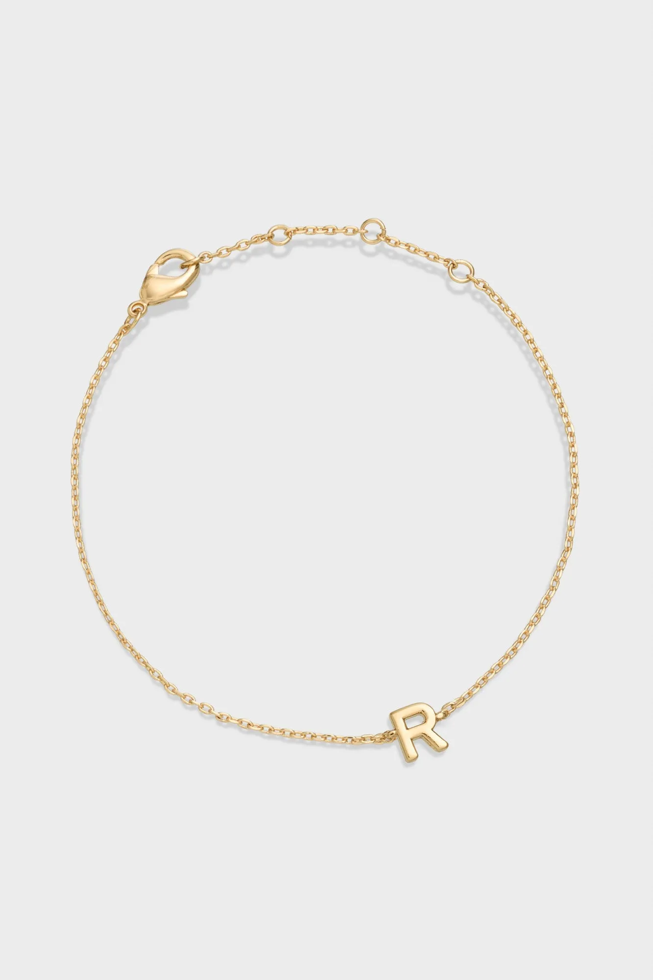 R - Letter Bracelet