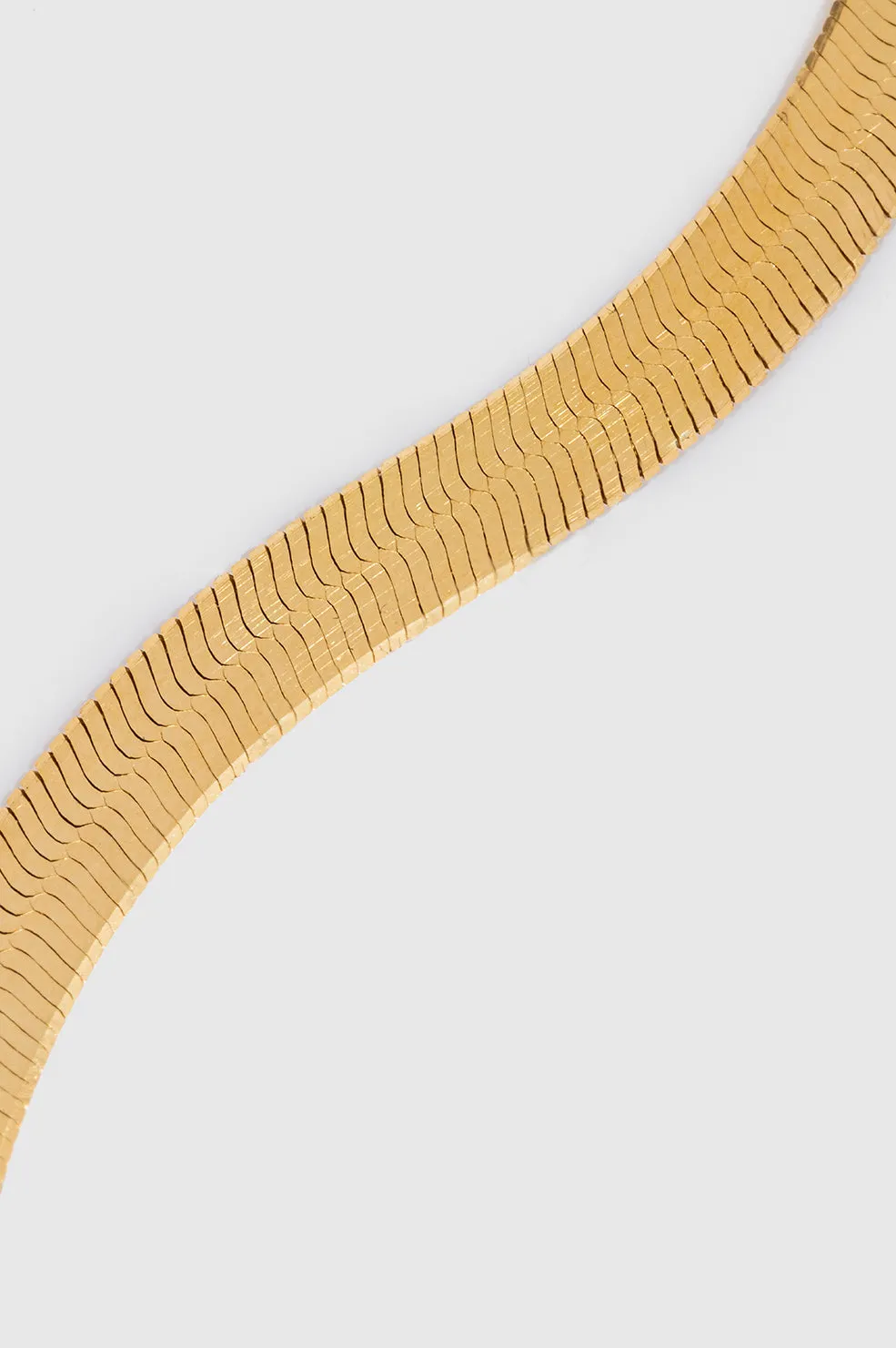 Ribbon Coil Bracelet - 14k Gold