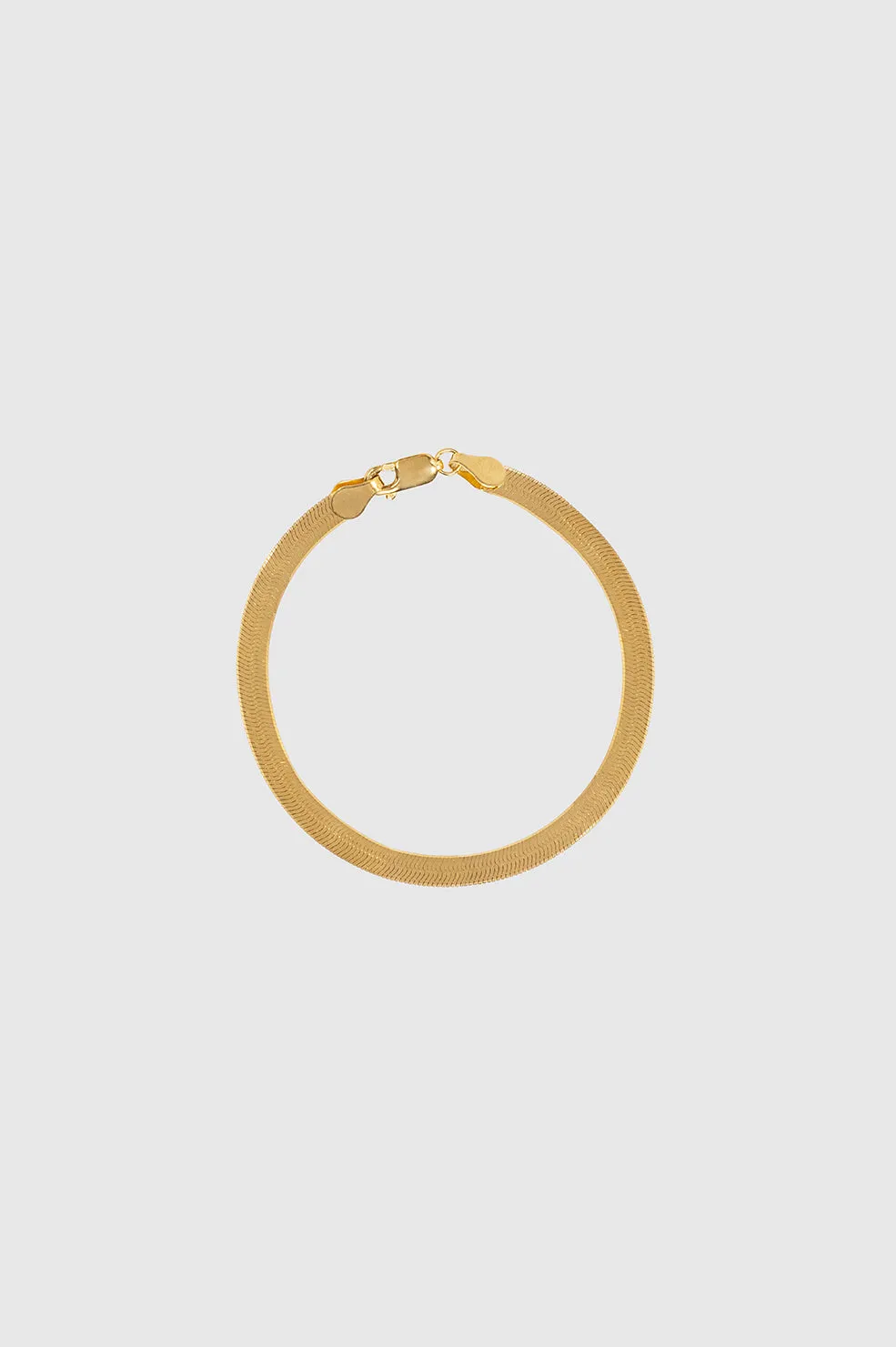 Ribbon Coil Bracelet - 14k Gold