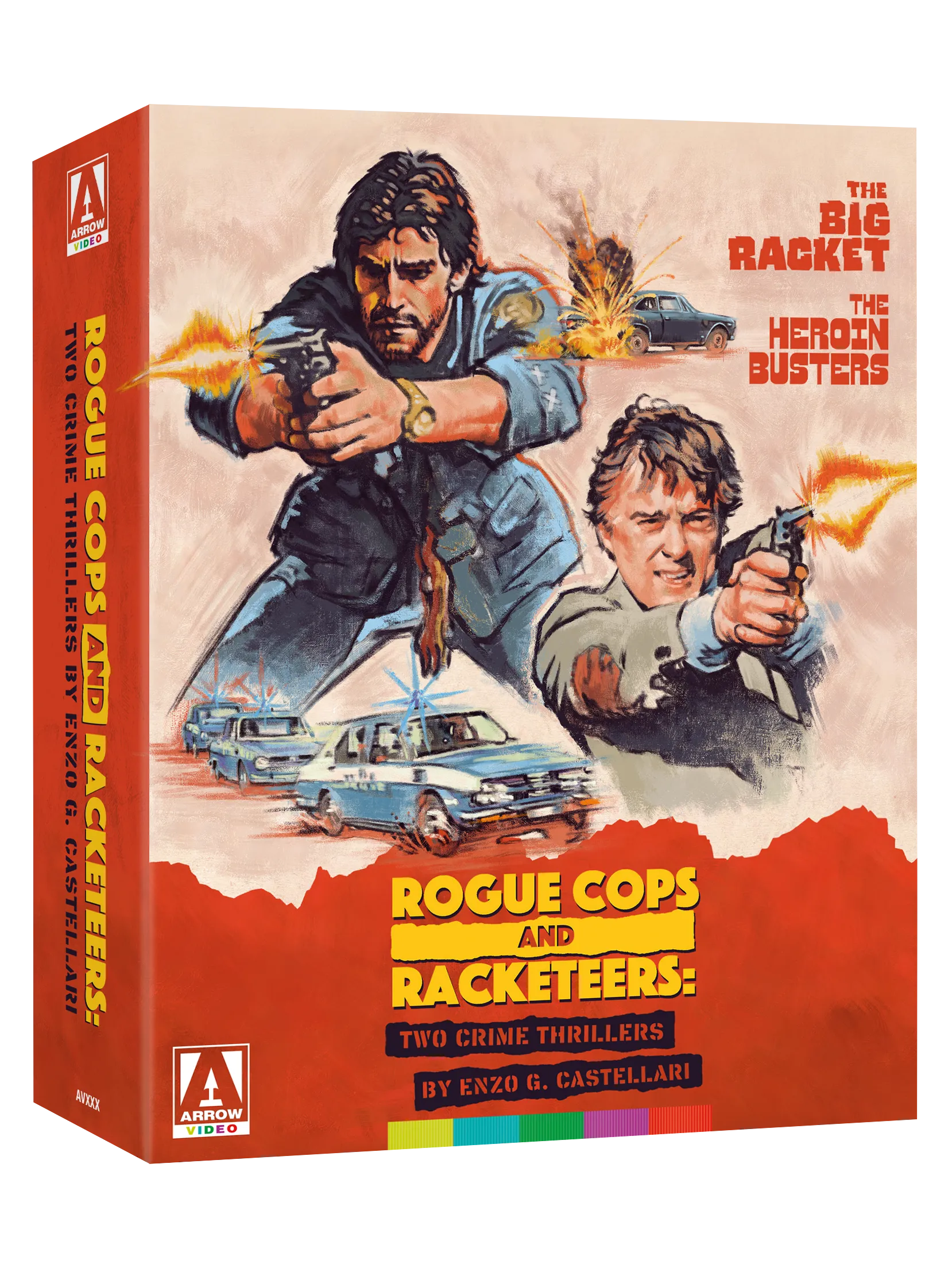 ROGUE COPS AND RACKETEERS: TWO CRIME THRILLERS FROM ENZO G CASTELLARI (LIMITED EDITION) BLU-RAY