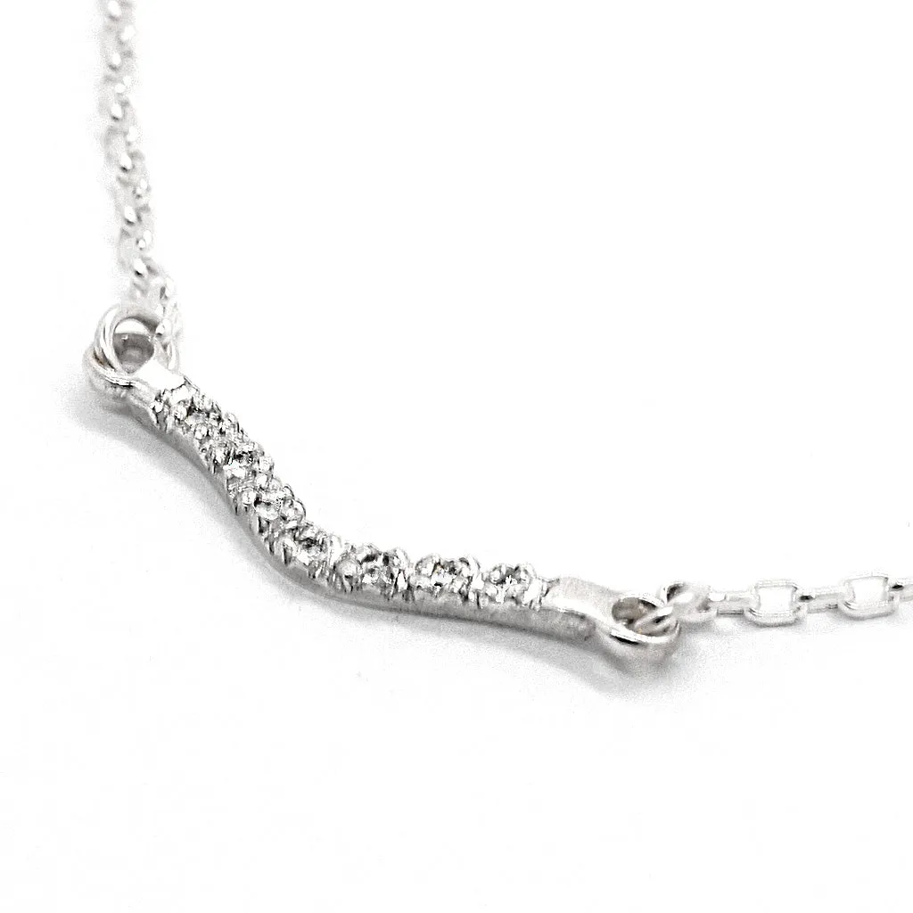 Seagull with Diamonds necklace