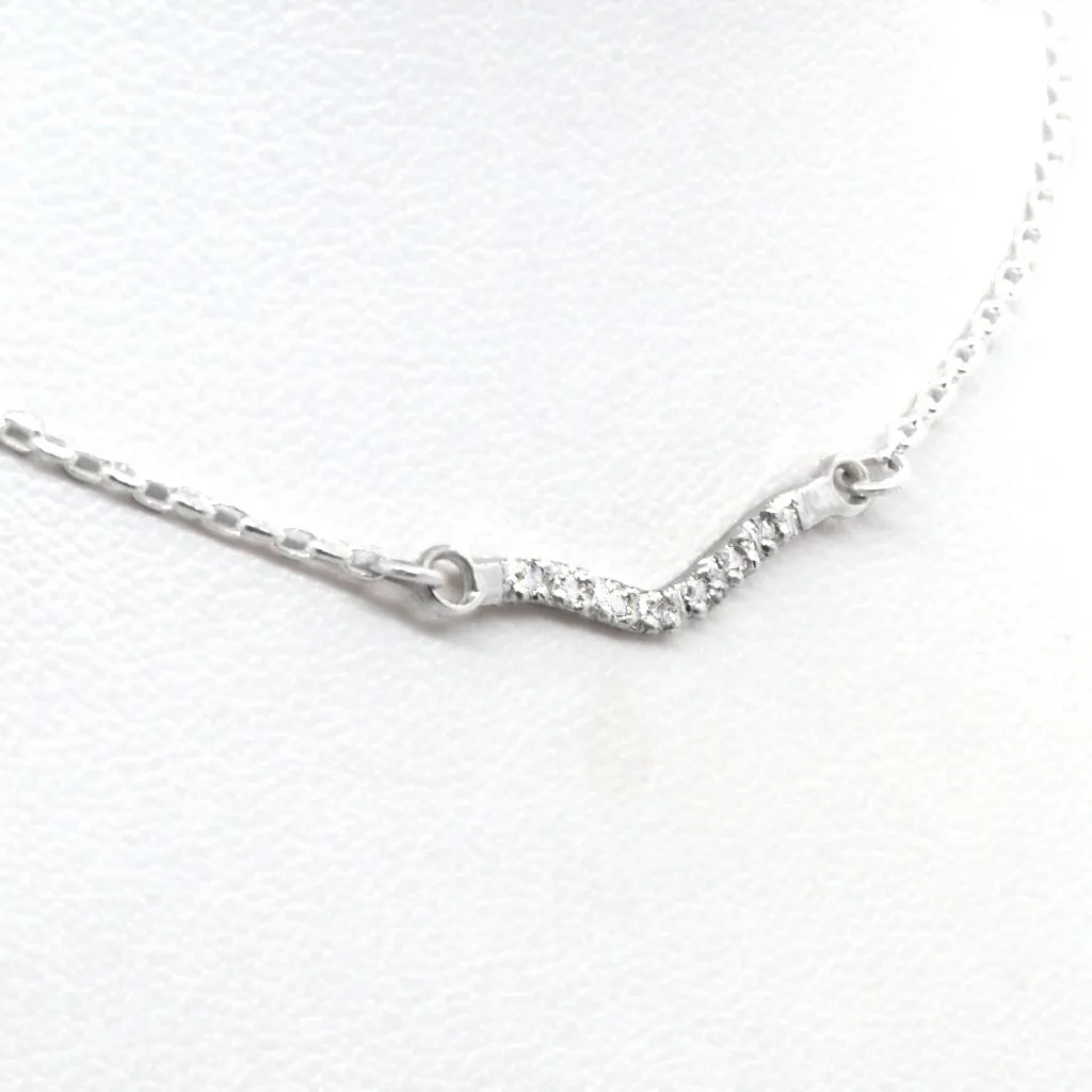 Seagull with Diamonds necklace