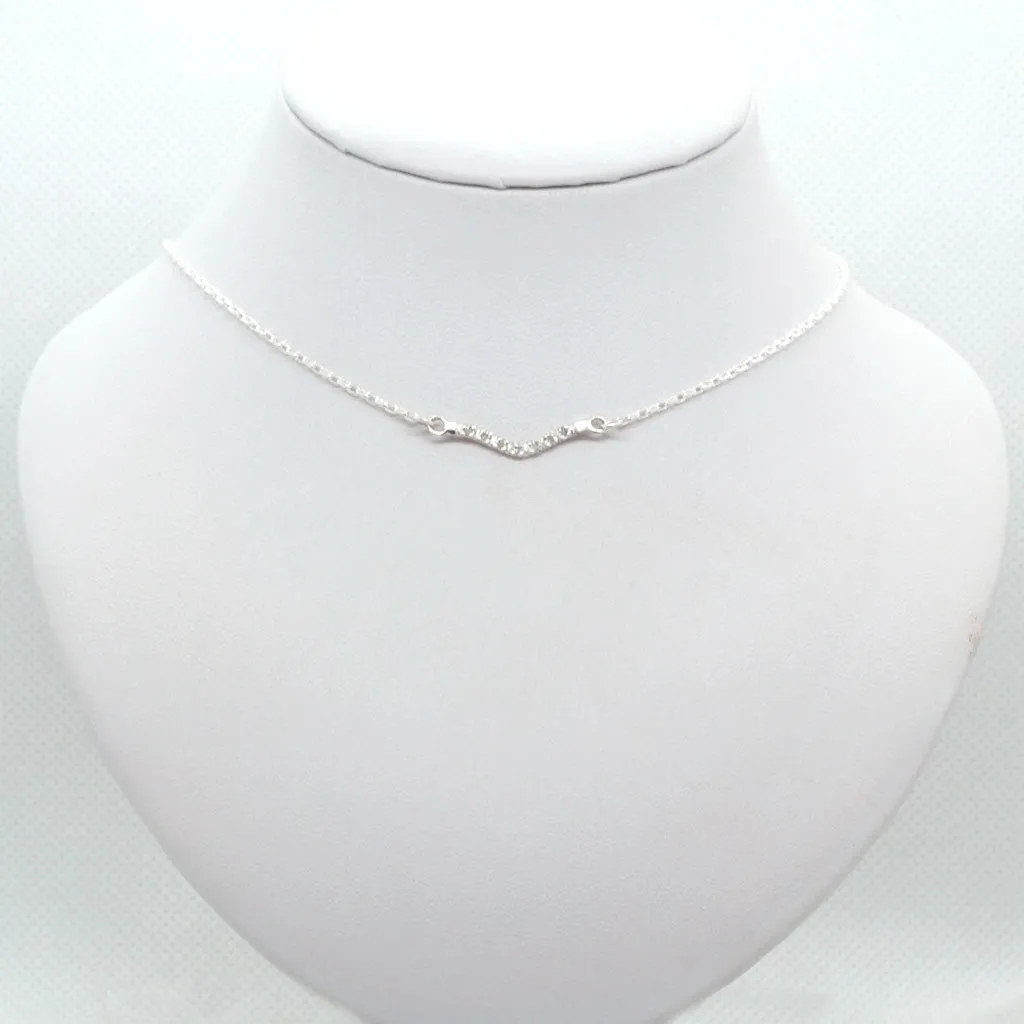 Seagull with Diamonds necklace