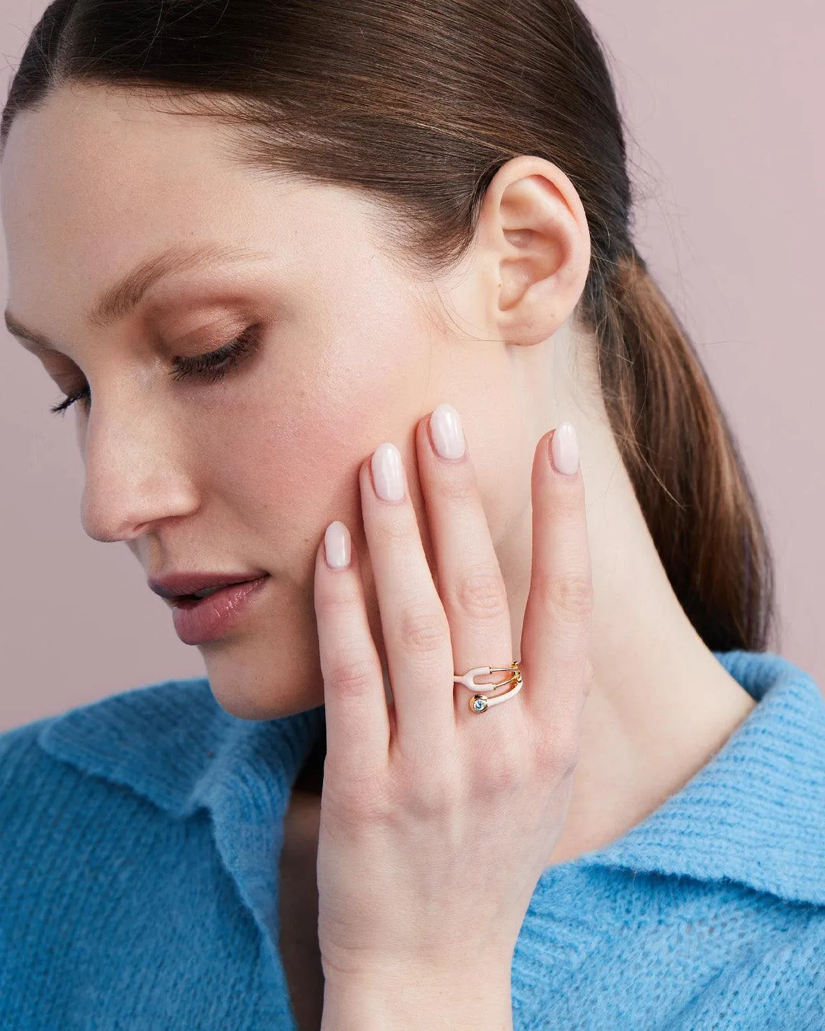 Stethoscope Enamel Ring