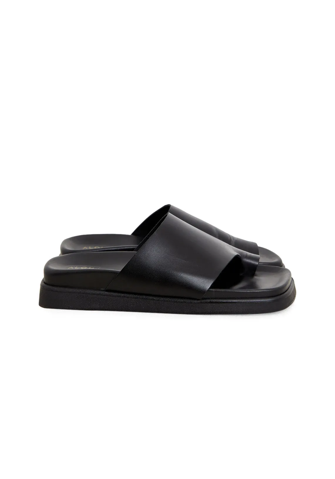 TOE RING FLOP BLACK